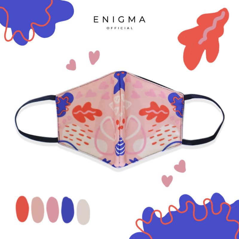 SALE TERBARU MASKER KAIN REUSABLE ORIGINAL ENIGMA