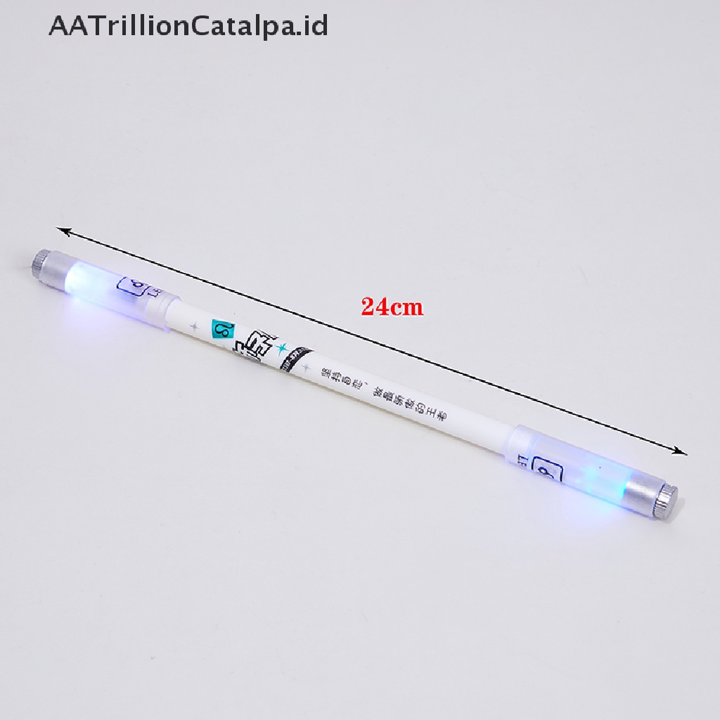 (AATrillionCatalpa) Pulpen Gaming Putar Luminous Untuk Pemula