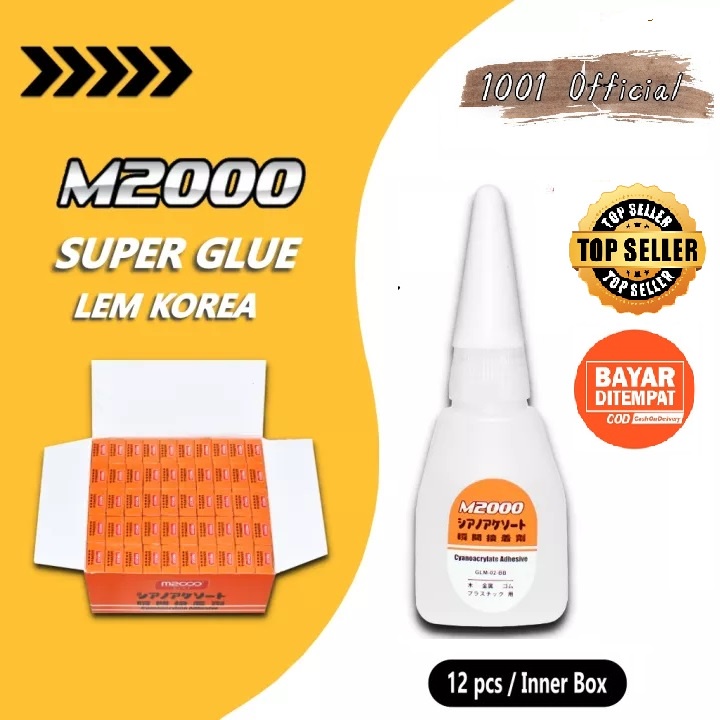 (PROMO) SUPER GLUE LEM KOREA M2000