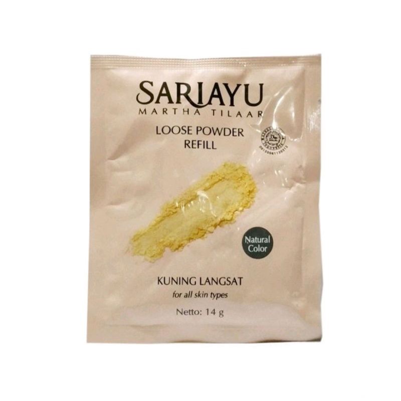 Bedak Tabur Sariayu Loose Powder Refill