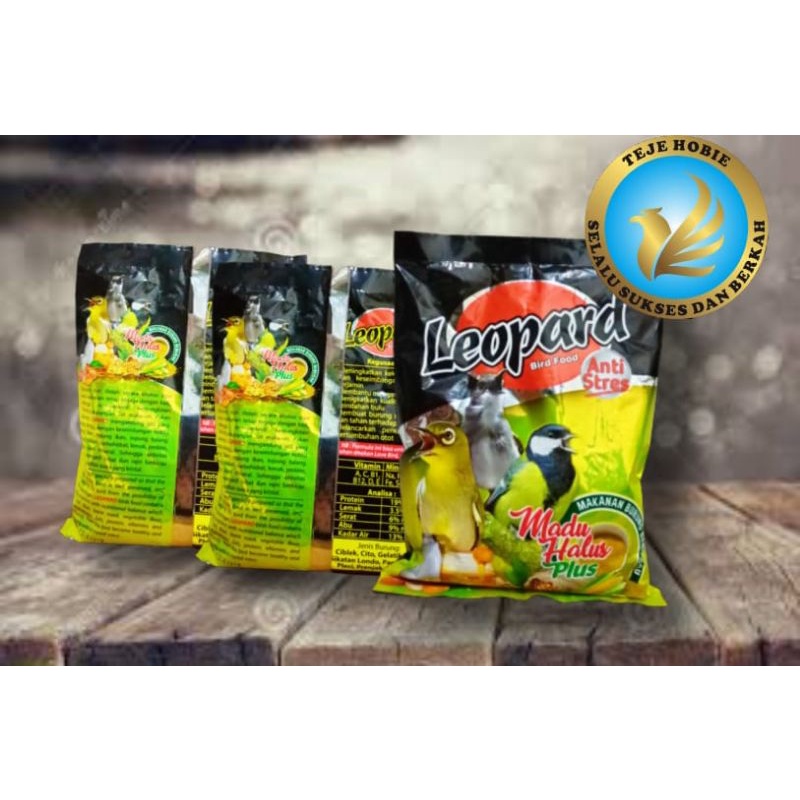 Pakan loepard| pakan burung| voer leopard