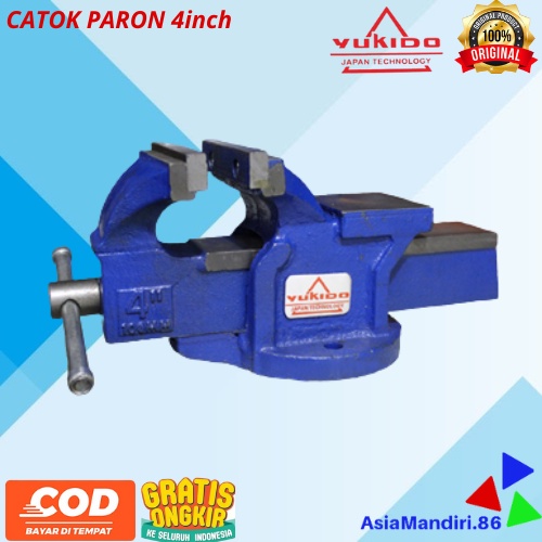catok paron 4'inch  - Catok Ragum 4inch Besi - Tanggum - Amyung YUKIDO