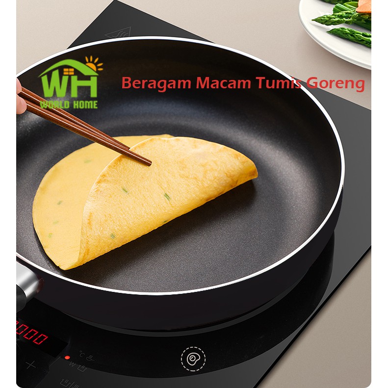 COD Termurah Wajan Telfon Fry Pan set 2 Pcs / Telfon Serbaguna / Teflon murah TG-10 WHFURNITURE