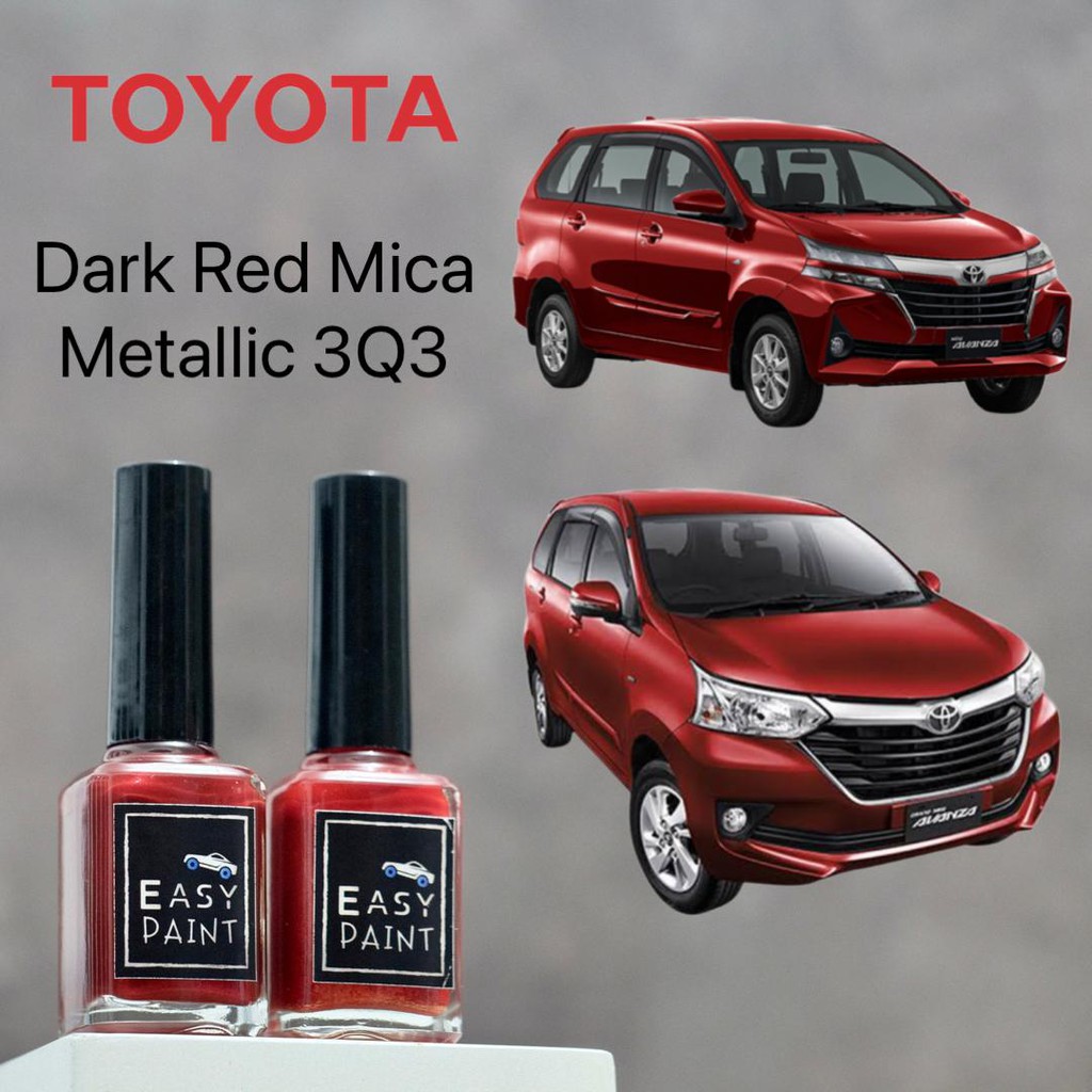 Cat Oles Dark Red Mica Metallic 3Q3 Toyota Avanza Daihatsu Xenia Merah Mica Metalik