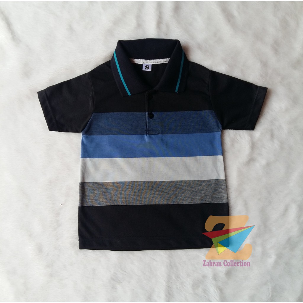 Kaos Kerah Anak Salur//COD bisa bayar Di tempat (Perkiraan Umur 1 s.d 8 tahun)