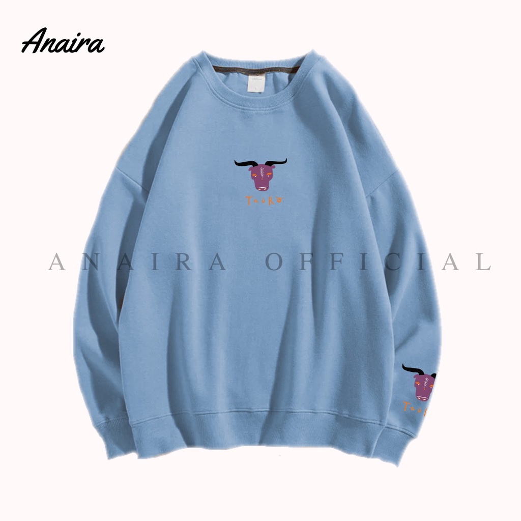 TAURO SWEATER CREWNECK WANITA ANAIRAOFFICIAL