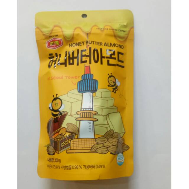 

Murgerbon Honey Butter Almond /Kacang Almond Dengan Madu Dan Mentega 200gr