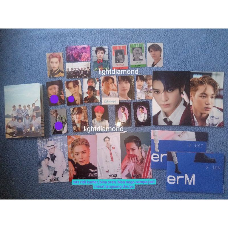 [READY] PHOTOCARD POSTCARD OFFICIAL NCT WAYV SUPERM TAEYONG MARK KAI TEN LUCAS JOHNNY YUTA WINWIN
