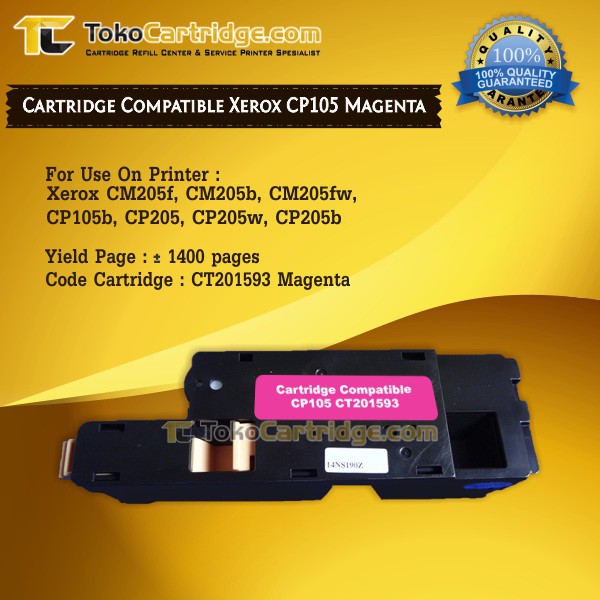 Cartridge Compatible Xerox CP105 CP215W CM215 CM215FW CP205 Magenta