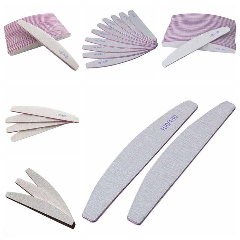 {LUCKID}1/5PCS Nail Art Sanding Files Buffer Block Manicure Pedicure Tools UV Gel