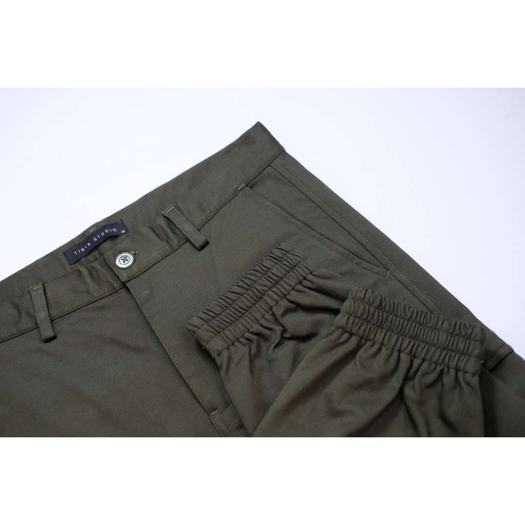 (New) Army Pocket Trackpants - TIBIA STUDIO / Cargo Jogger / Celana Sirwal / Anklepants