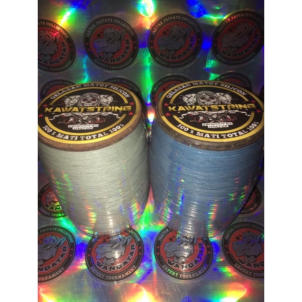 [FULL TREATMENT]Gelasan Senar mati MATOT 022 KAWATSTRING GOLD by 1QATAR 6000yard 022 kuat tajam mura