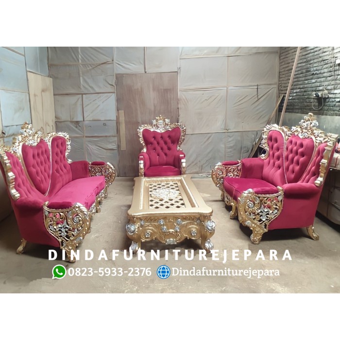 SOFA TAMU MEWAH BELLAGIO - SOFA TAMU LUXURY BELLAGIO - SOFA MEWAH JATI