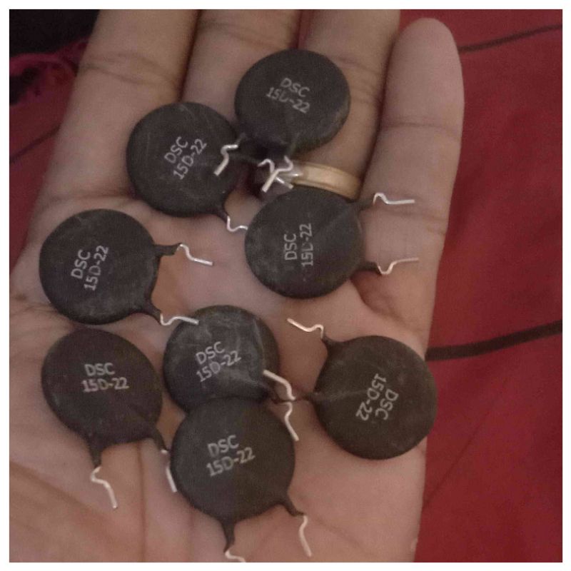 NTC 15D - 22 Resistansi 15 ohm Anti Listrik Jeglek