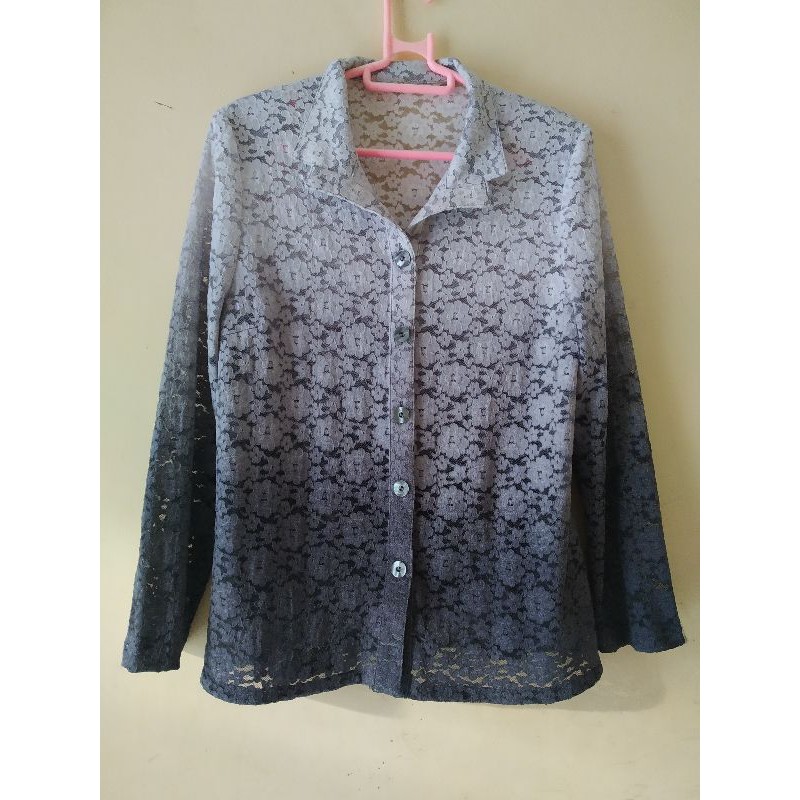 Atasan brukat Gradasi Preloved