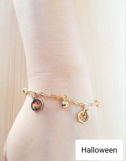 SET Gelang Tangan Kaki Titanium Paris