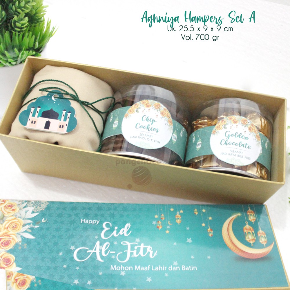 

BEST SELLER - Aghniya Hampers Set A - Hampers Lebaran Unik untuk kolega