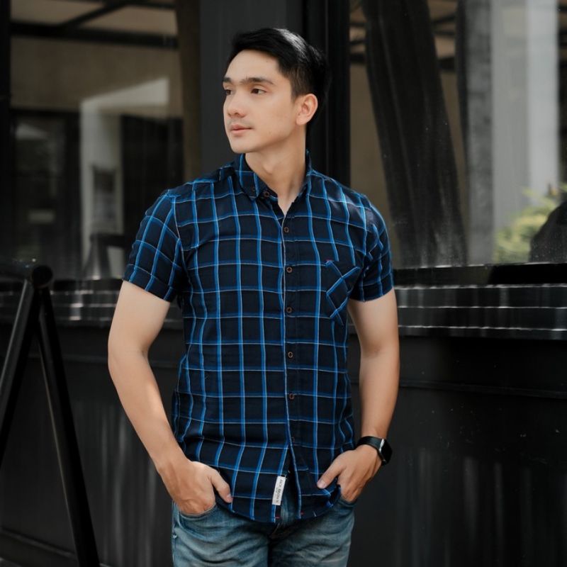 Sultan , Hurley Kemeja Flanel pendek New Premium impor Unisex