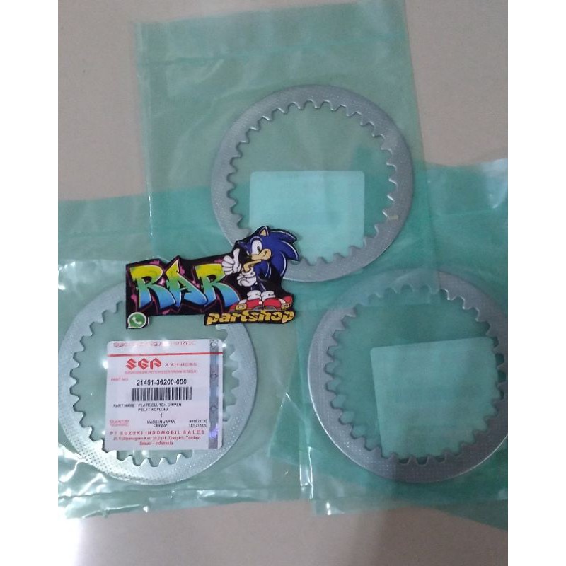 Plat kopling totol suzuki RGR original pnp satria fu