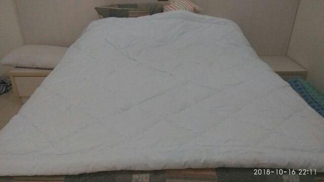 Matras Protector / Cover Pelindung Spring Bed Uk King/queen