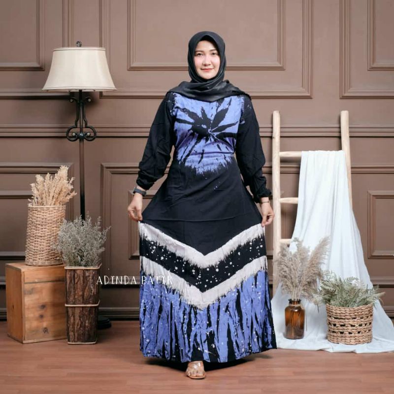 ( PROMO) GAMIS TWILL , TERMURAH DANTERLARIS || GAMIS RAYON MURAH || DASTER MALAMAN-KARTIKA