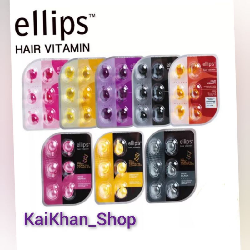 Ellips Vitamin Rambut [ 1blister = 6capsule ]