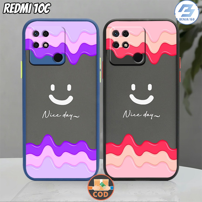 Benua Case - Case RAINBOW Xiaomi Redmi 10C  - Case Hp Redmi 10C - Kesing Hp Redmi 10C - Casing Hp Re