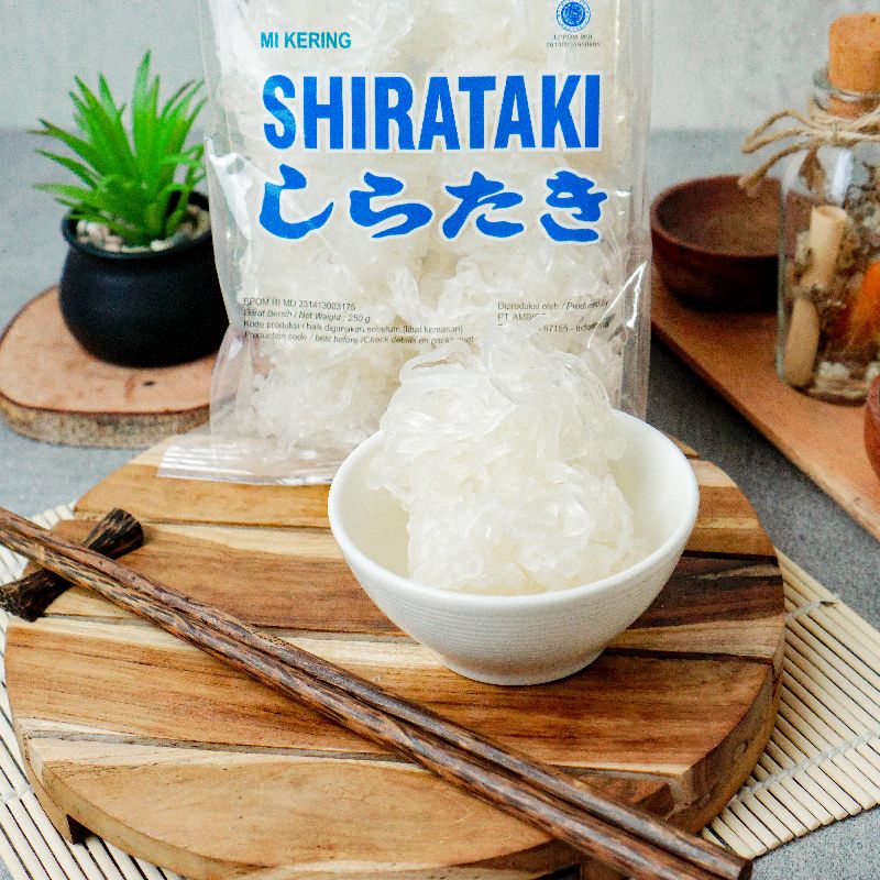 

MIE KERING SHIRATAKI / DRY SHIRATAKI NOODLE