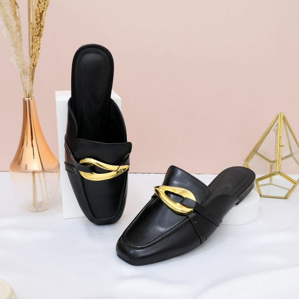 [ NEW ] ZR 073 - SNR Flat Mules 1cm