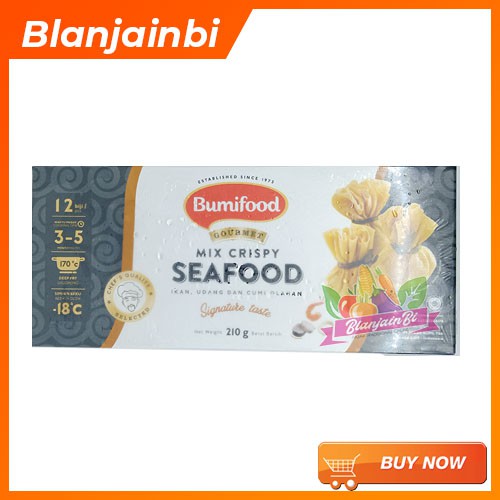 

Bumifood Mix Crispy Seafood 210gr