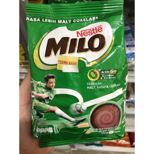 Milo nestle 300gr / minuman serbuk coklat cokelat