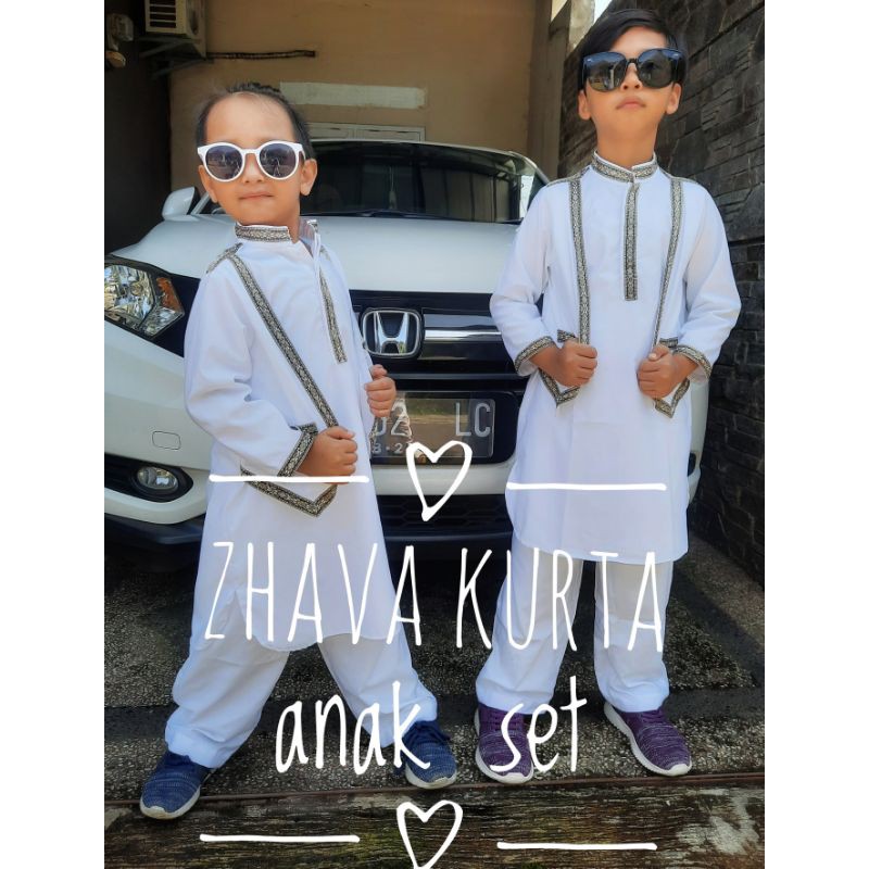 zhava kurta set anak/koko anak/kurta set../bisa COD