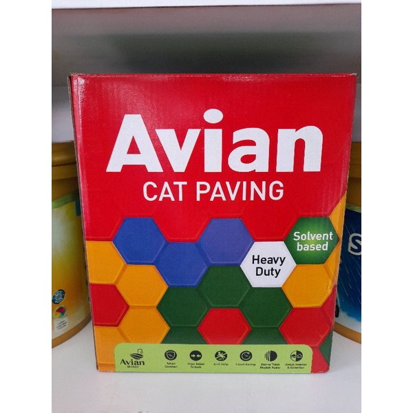 CAT AVIAN PAVING / CAT LAPANGAN, BETON, DAN ASPAL (5KG)
