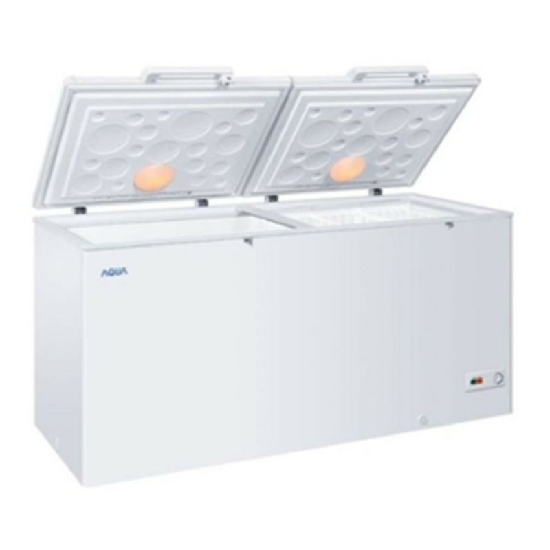 AQUA AQF 450 R CHEST FREEZER BOX 420 L LEMARI PEMBEKU 420 LITER