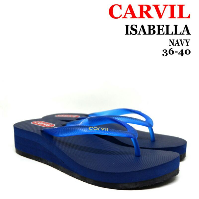 Murah Sandal Wanita Casual CARVIL ISABELLA L Sendal Perempuan Dewasa Remaja Sehari Hari Jepit Kasual