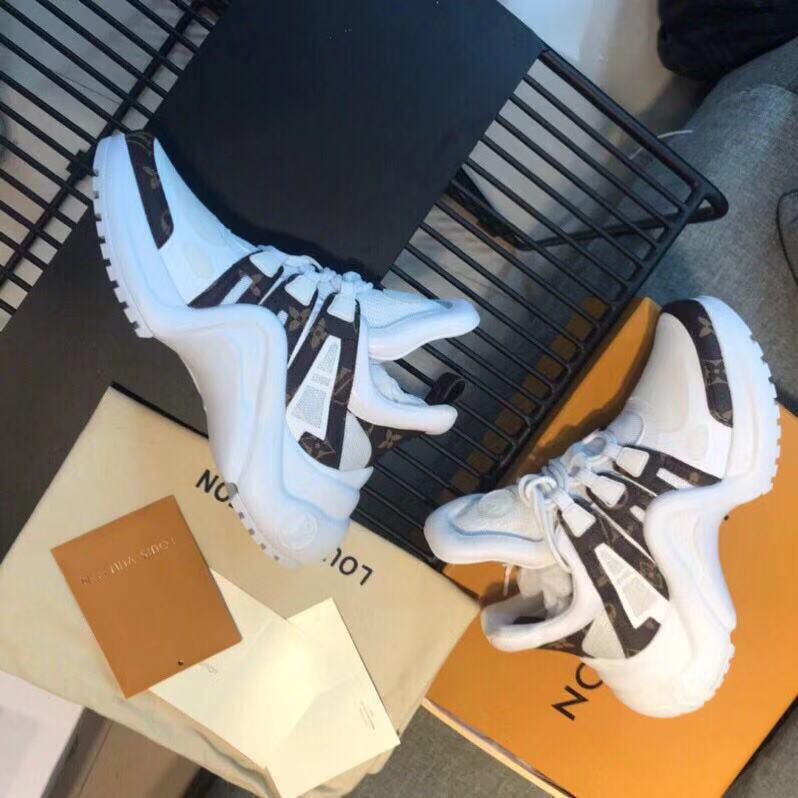 Sepatu LV Archlight Sneaker 91 Sepatu Ori/Branded/Quality/Super Quality/Kualitas/Asli/Mirror MM