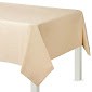 Taplak Meja/Table Cloth Cream Full Cotton/Damask Persegi panjang