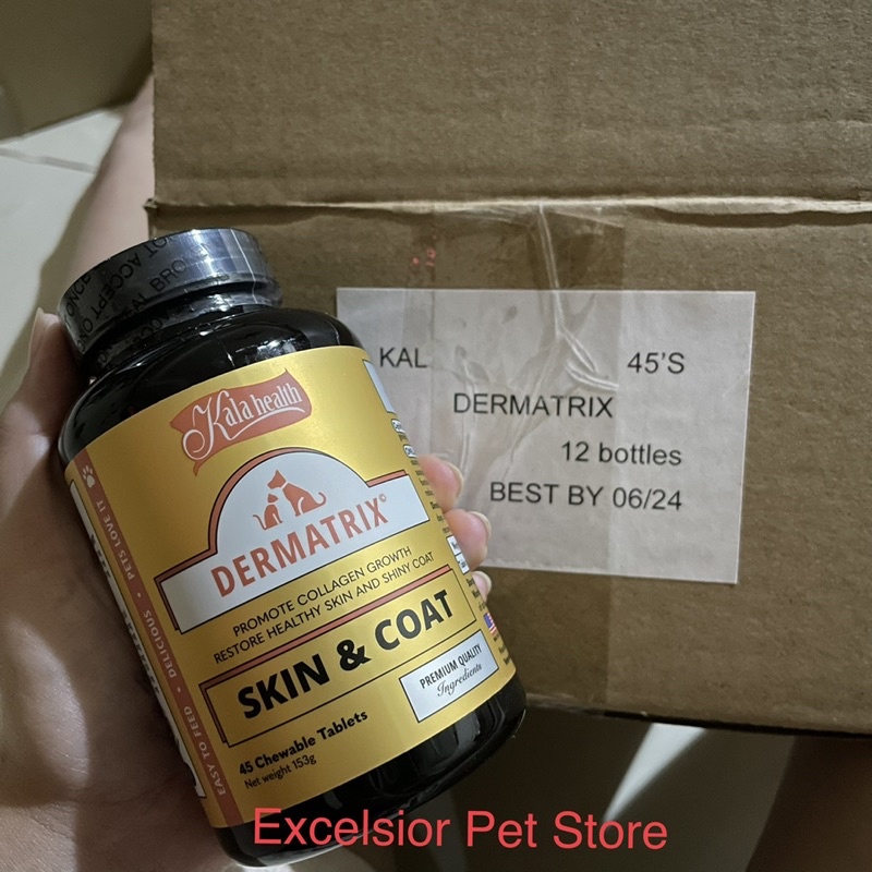 Dermatrix Tropical Vitamin Bulu Anjing Kucing 45 Tablet