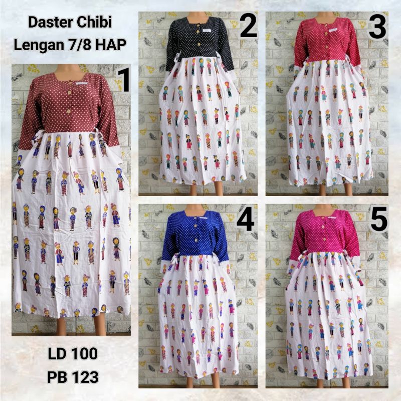 DASTER CHIBI 7/8 HAP MODERN BUSUI FRIENDLY WF + BU TEJO T.POLKA