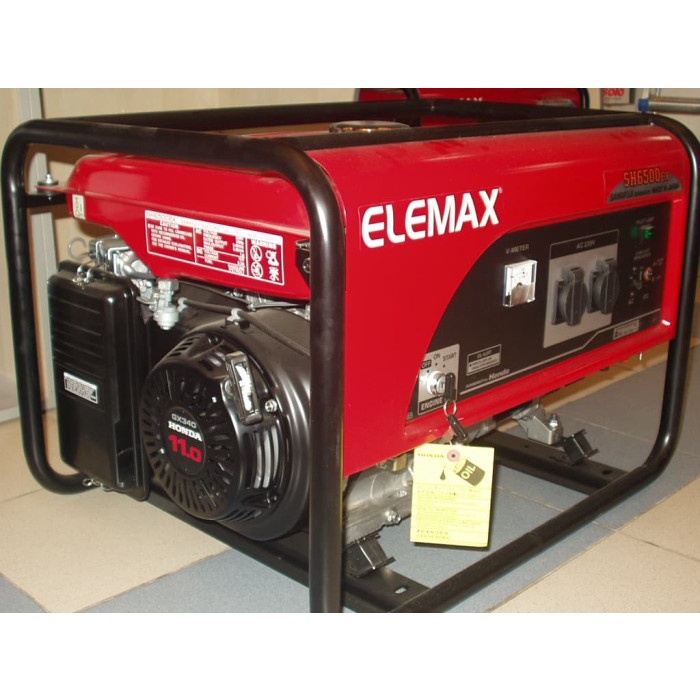 Elemax SH6500-EXS Mesin Generator Set Genset Honda Bensin SH 6500EXS