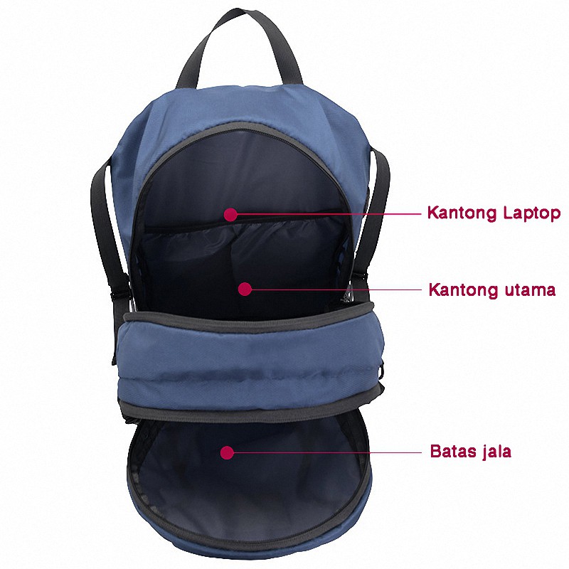 Mainland 40L Tas Gunung Hiking Ransel Pria Backpack Untuk Laptop Sport Camping Outdoor TFK06