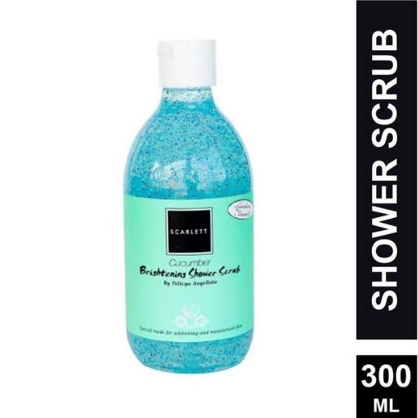 Scarlett Brightening Shower Scrub Cucumber 2 x 300 ml