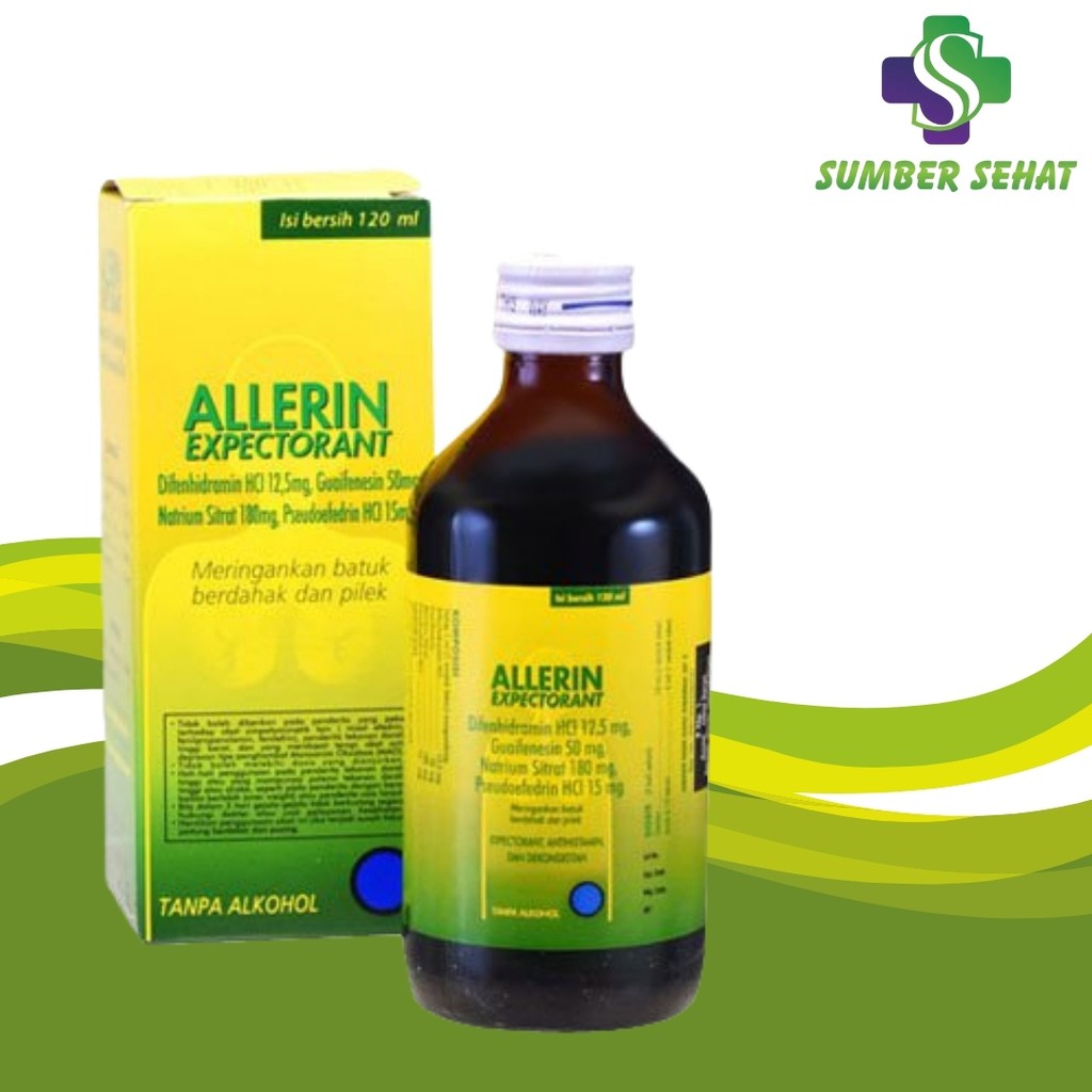 ALLERIN EKSPEKTORAN SIRUP 120 ML