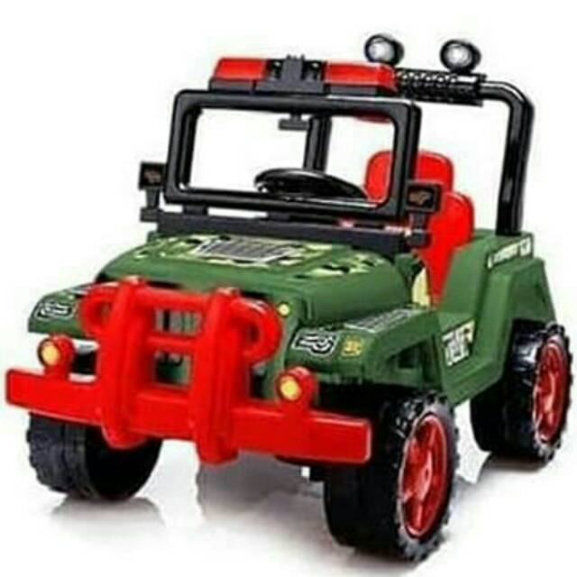 SHP SK 670 MOBIL JEEP TENTARA - MOBIL DORONG POLISI - JEEP RIDE ON