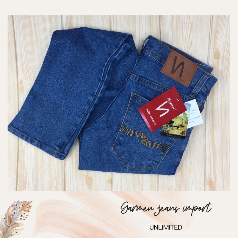 CELANA PANJANG,CELANA GARMEN,SLIMFIT JEANS STRECH,MULUR,CELANA JEANS PRIA