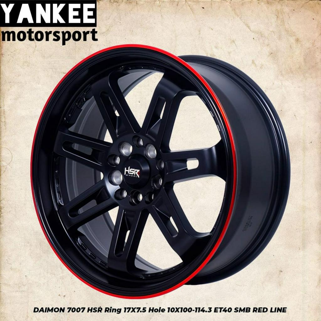 Velg Mobil Ring 17 untuk Veloz, Ertiga, APV, Luxio, L300 dll HSR DAIMON