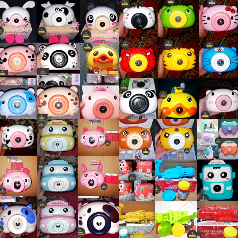 Bubble Camera / Kamera Gelembung / Gelembung Elektrik / Bubble Gun