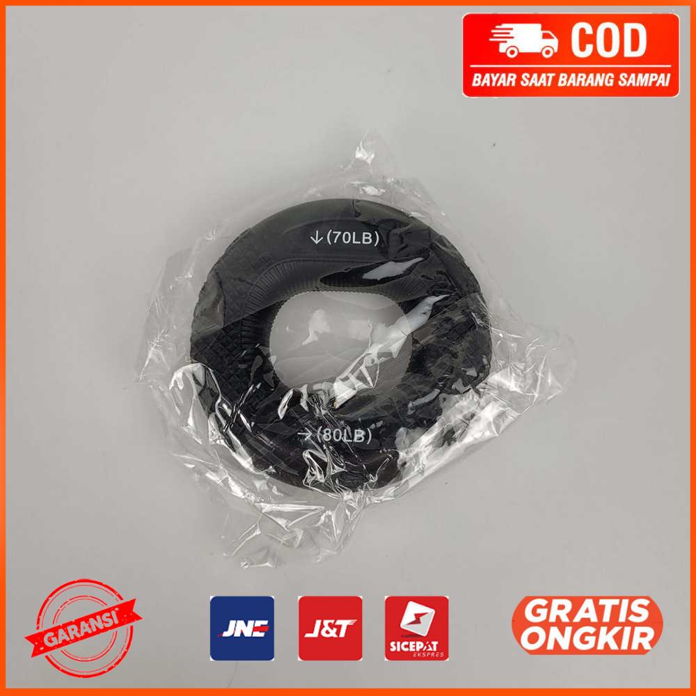 Silicone Ring Hand Grip Olahraga Finger Power 70 80LB