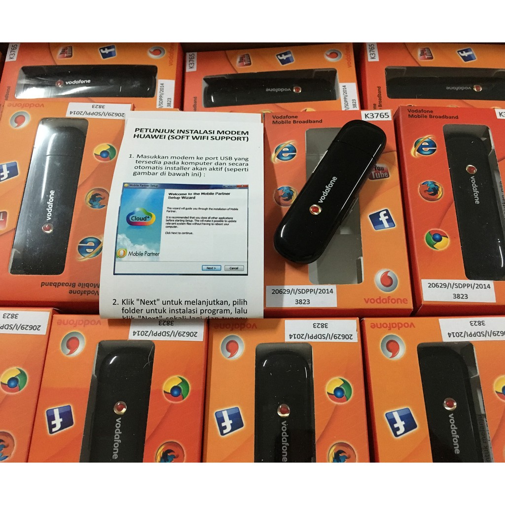 Modem Huawei K3765 Vodafone (Unlock All GSM)