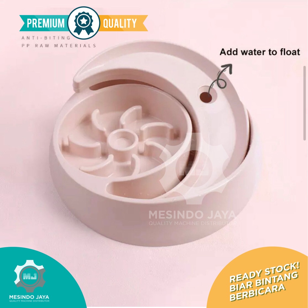 Tempat Makan Mangkuk Anjing Kucing Slow Feeder Anti Sedak Pet Bowl